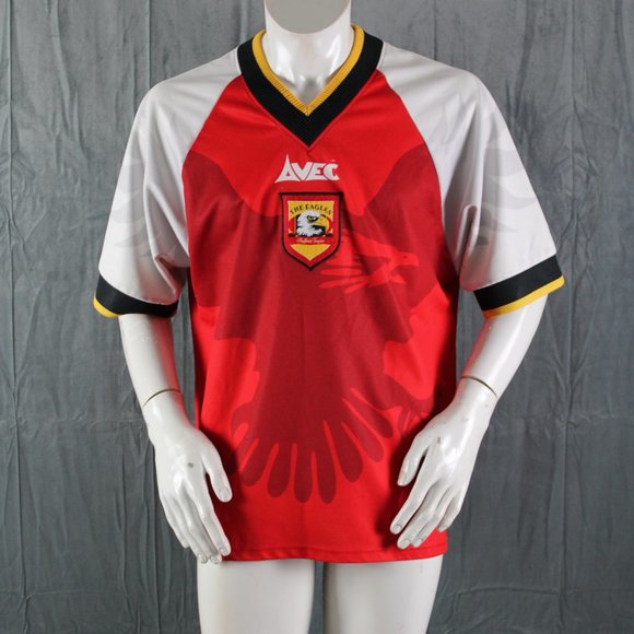 Sheffield Eagles Jersey (VTG) - 1990s Home Jersey by Avec - Men's Large - Picture 3 of 8